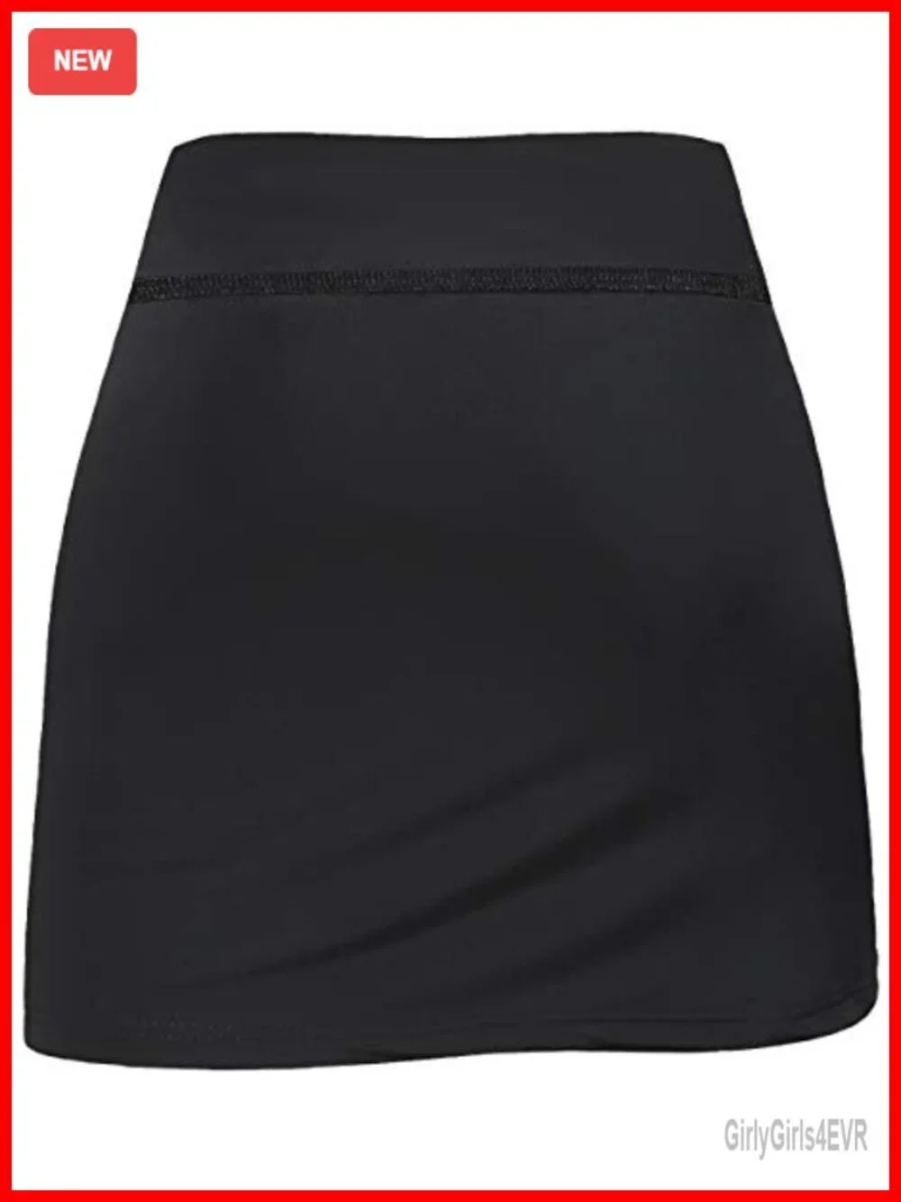 Women's Athletic Skorts with Built-in Shorts, Side Pocket, High Waist, Workout